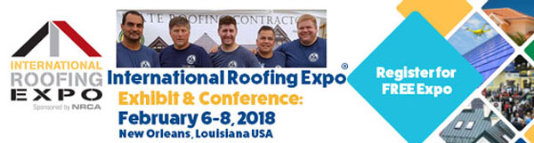 International Roofing Expo 2018 - Slate Roofing Contractors Association