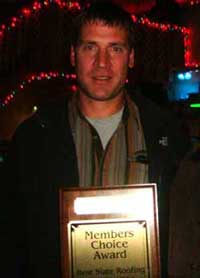Liam Tower wins Members Choice Award