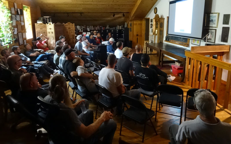 Copper siding for buildings seminar at the Slate Roofing Contractors Association conference in 2025. Copper siding for buildings seminar at the Slate Roofing Contractors Association conference in 2025.