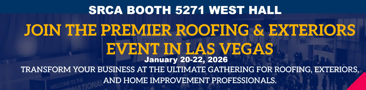 Slate Roofing Contractors Association at the International Roofing Expo 2026 in Las Vegas Nevada.