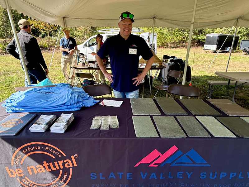 Slate Valley Supply and be natural slate company at the SRCA 20th Anniversary conference, September 26-27, near Grove City, PA. Slate Valley Supply and be natural slate company at the SRCA 20th Anniversary conference, September 26-27, near Grove City, PA.